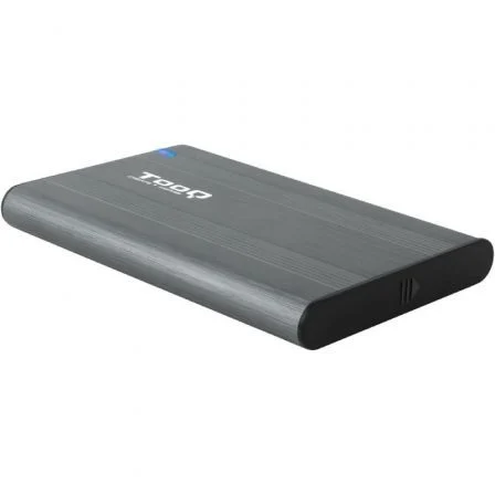 TooQ TQE-2503G Carcasa Externa para Discos 2,5” HDD/SSD, Gris